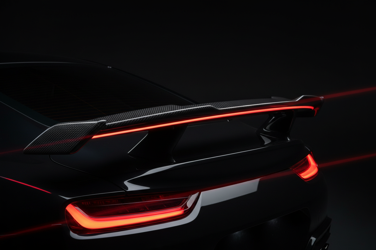 Carbon Fiber Rear Spoiler